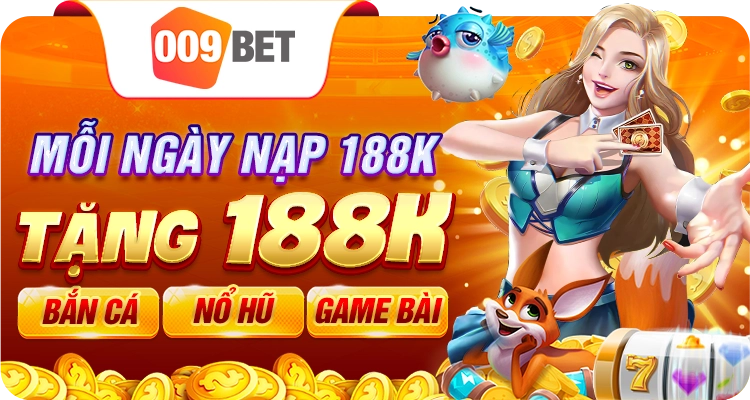 Khuyến mãi 188k 009Bet20.com